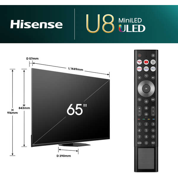 HISENSE 65U8KQ
