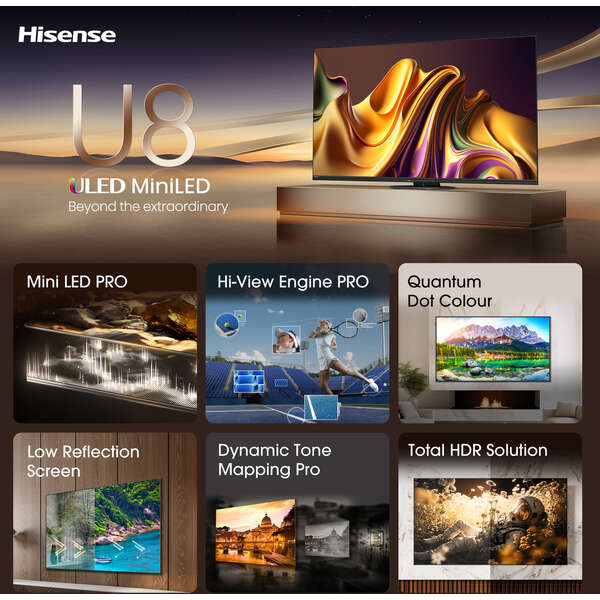 HISENSE 65U8KQ