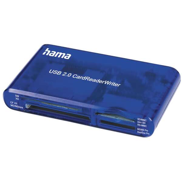 HAMA Citac Memorijskih Kartica 35 u 1, USB 2.0