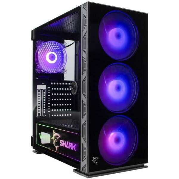 WHITE SHARK GCC-2301 WARHEAD -2 / 4 Fans 14 cm RGB