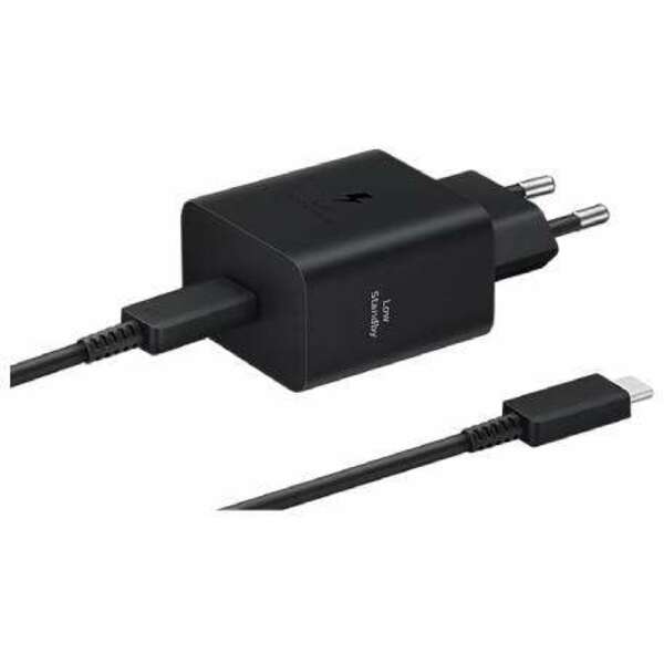 SAMSUNG 45W Power Adapter USB-C + Cable Black EP-T4511-XBE