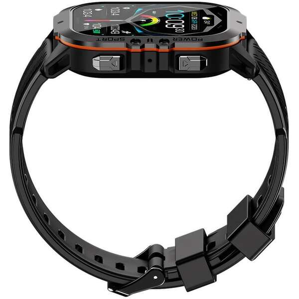 OUKITEL BT20 Smart Watch Black Orange