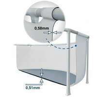 INTEX 26726 Bazen metalni okvir PRISM FRAME 4.57 X 1.22