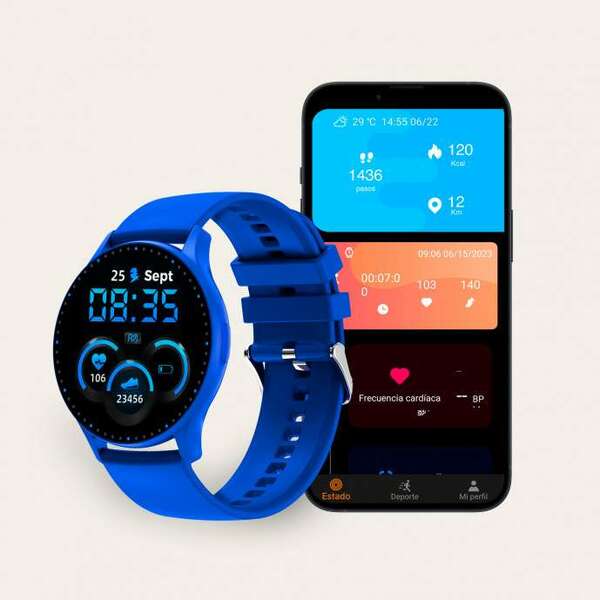 KSIX Smart Watch Core Amoled Blue BXSW16A