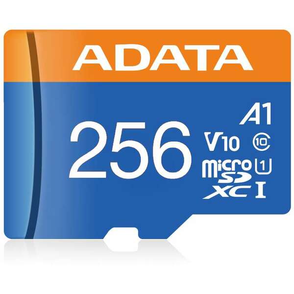 ADATA MICRO SD 256GB + SD ADAPTER (AUSDX256GUICL10A1-RA1)