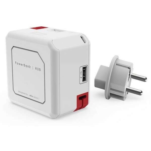 ALLOCACOC Power bank 5000mAh White 9402/EUBANK