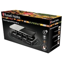 RUSSEL HOBBS Multi Raclette 3 u 1