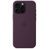 APPLE iPhone 16 Pro Max Silicone Case with MagSafe Plum myyw3zm/a