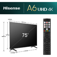 HISENSE 75A6N