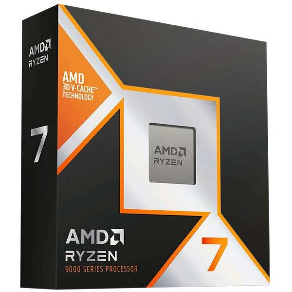 AMD Ryzen 7 9800X3D 8 cores do 5.2GHz (100-100001084WOF)