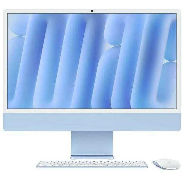 APPLE IMAC 24: BLUE/M4 10C CPU/10C GPU/16GB/256GB-CRO mwv13cr/a