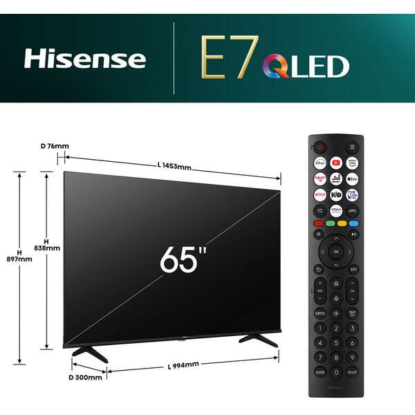 HISENSE 65E7NQ