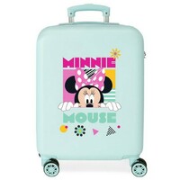 DISNEY MINNIE GEOMETRIC ABS Kofer 55cm sa 4 dupla tockica PLAVI