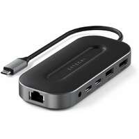 SATECHI USB-4 Multiport W2.5G Ethernet Black USB C HUB ST-U4MGEM