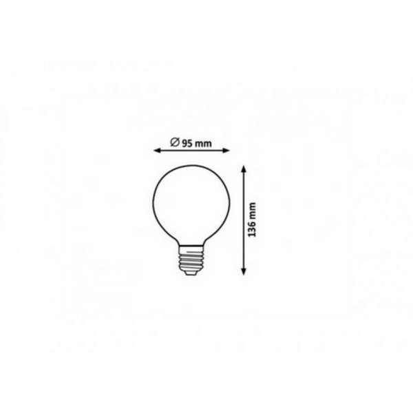 RABALUX Sijalica LED E27, 7W, 870 lm, 4000K