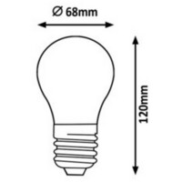 RABALUX Sijalica LED filament E27 A68 12W 4000K