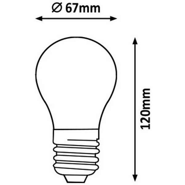 RABALUX Sijalica Filament LED E27 A67 11W 1500lm 2700K