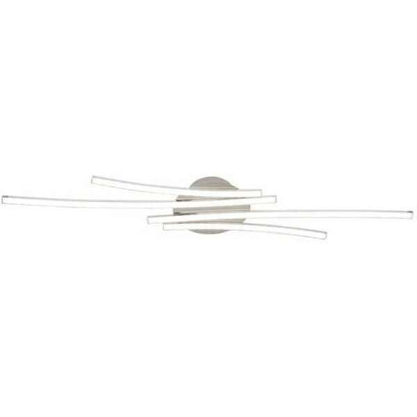 RABALUX Mecrvenoith plafonska lampa LED 19,2W hrom