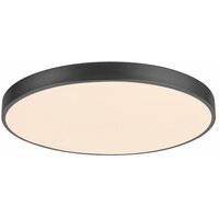 RABALUX Tesia, plafonjera,mat crna,LED 60W 60cm daljinski 3000-6000K