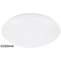RABALUX Lucas plafonjera LED 12W 4000K 26cm bela IP20