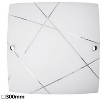 RABALUX Phaedra plafonjera 300x300 E27 60W belo