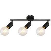 RABALUX Lamar, metal spot , E27 3xMAX 40W, mat crna