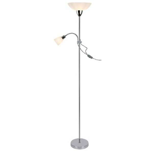 RABALUX Diana podna lampa sa citacem E27+E14 hrom/bela