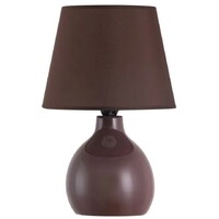 RABALUX Ingrid keramicka stona lampa E14 braon