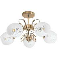 RABALUX Fauna plafonjera.E27 5x40W,zlato