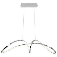 RABALUX Aisha, LED vislica 38W, 4000K, metal hrom