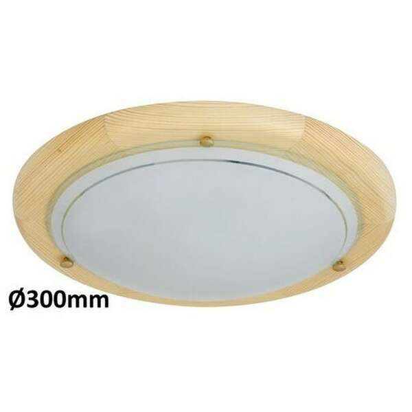 RABALUX Fa Ufo plafonjera D30 E27 60W nature opal
