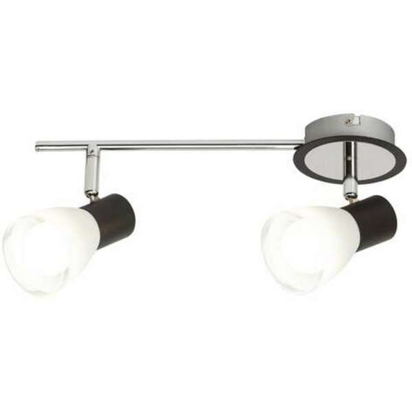 RABALUX Ati spot E14 2x max40W crno/hrom