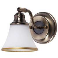 RABALUX Grando zidna lampa E14 1x40W bronza / belo