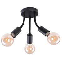 RABALUX Almus plafonska lampa E27 3x60W crna