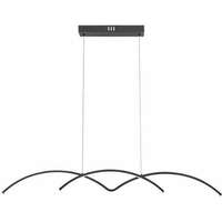 RABALUX River, LED visilica, 40W, 4000K, mat crna metal