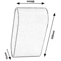 RABALUX Kaunas, unutrašnja metalna zidna lampa indirektno, G 8