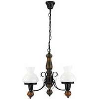 RABALUX Petronel  luster E27, 3x60W crno