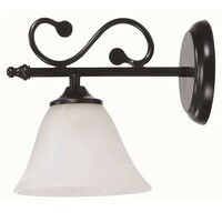 RABALUX Dorothea zidna lampa E14 40W mat crno