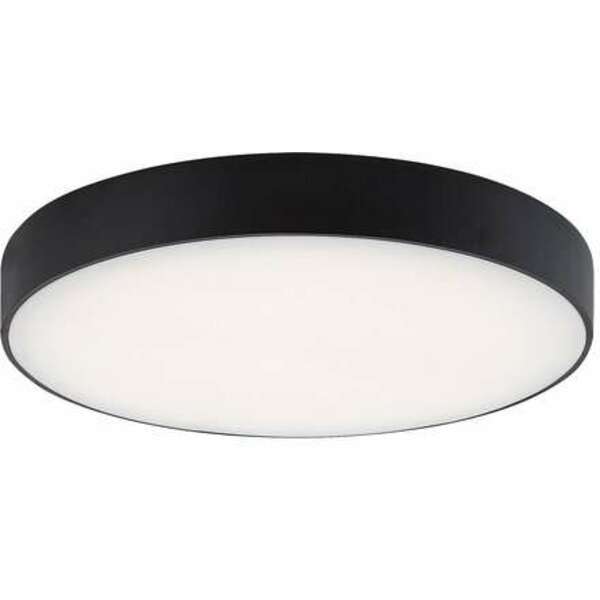 RABALUX Tartu,spoljna plafonska,LED24W,crno,okrugla