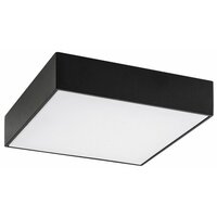 RABALUX Tartu,spoljna plafonska.,LED18W,crno,kvadratna