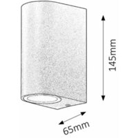 RABALUX Chile spoljna zidna lampa GU10 2x35W