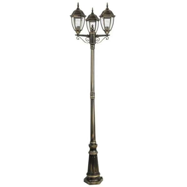 RABALUX Toronto spoljna lampaE27 3x60W staro zlato IP44