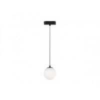 RABALUX LiTrack Pendant02N, šinska visilica kugla LED 5W, 400lm, 4000K, v120cm, p10cm, DC 24V