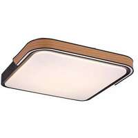 RABALUX Arild, SMART LED plafonjera daljinski i Tuya App, dimabilna, RGB, CCT 3000-6000K, 48W, 1850lm, cetvrtasta 50x48cm, WiFi, Bluetooth