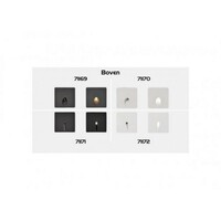 RABALUX Boven zidna lampa LED3W bela IP54