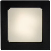 RABALUX Shaun2 plafonjera 7W 4000K crna cetvrtasta