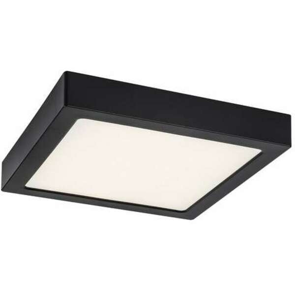 RABALUX Shaun2 plafonjera 24W 4000K crna cetvrtasta