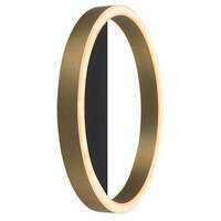 RABALUX Thric, zidna zlatna / crna LED 15W, 960lm, 3000K, precnik 25cm