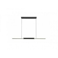 RABALUX Sindri, linijska visilica crna LED 36W,2050lm, DIP switch 3000-4000K, 108cm