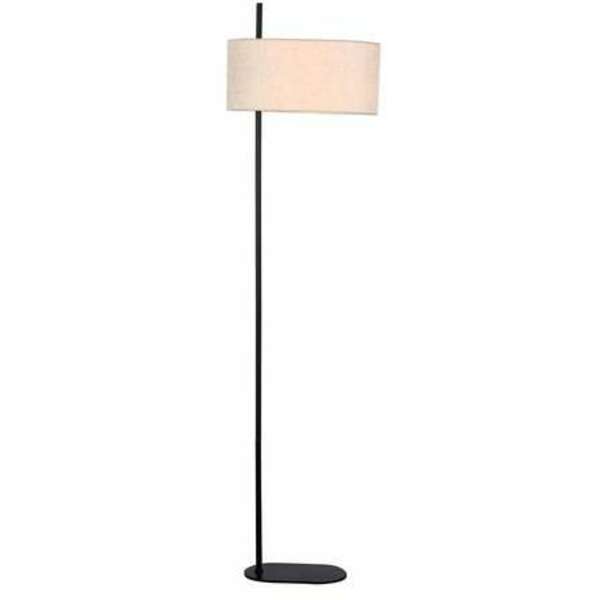 RABALUX Narmin, stona crna/bež tekstil, 1xE27, visina 152cm